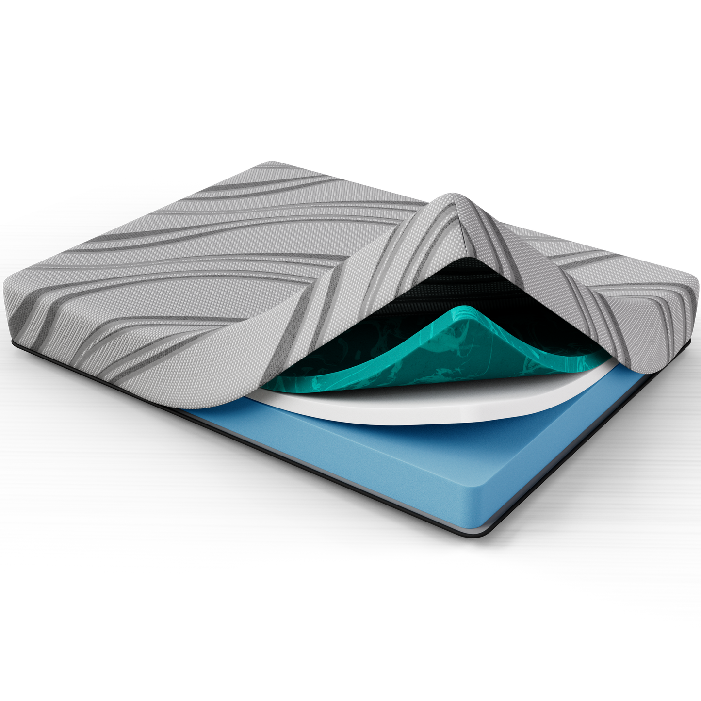 BIB: NL 10" PRO GEL FOAM - MEDIUM (Eastern King Size Mattress)