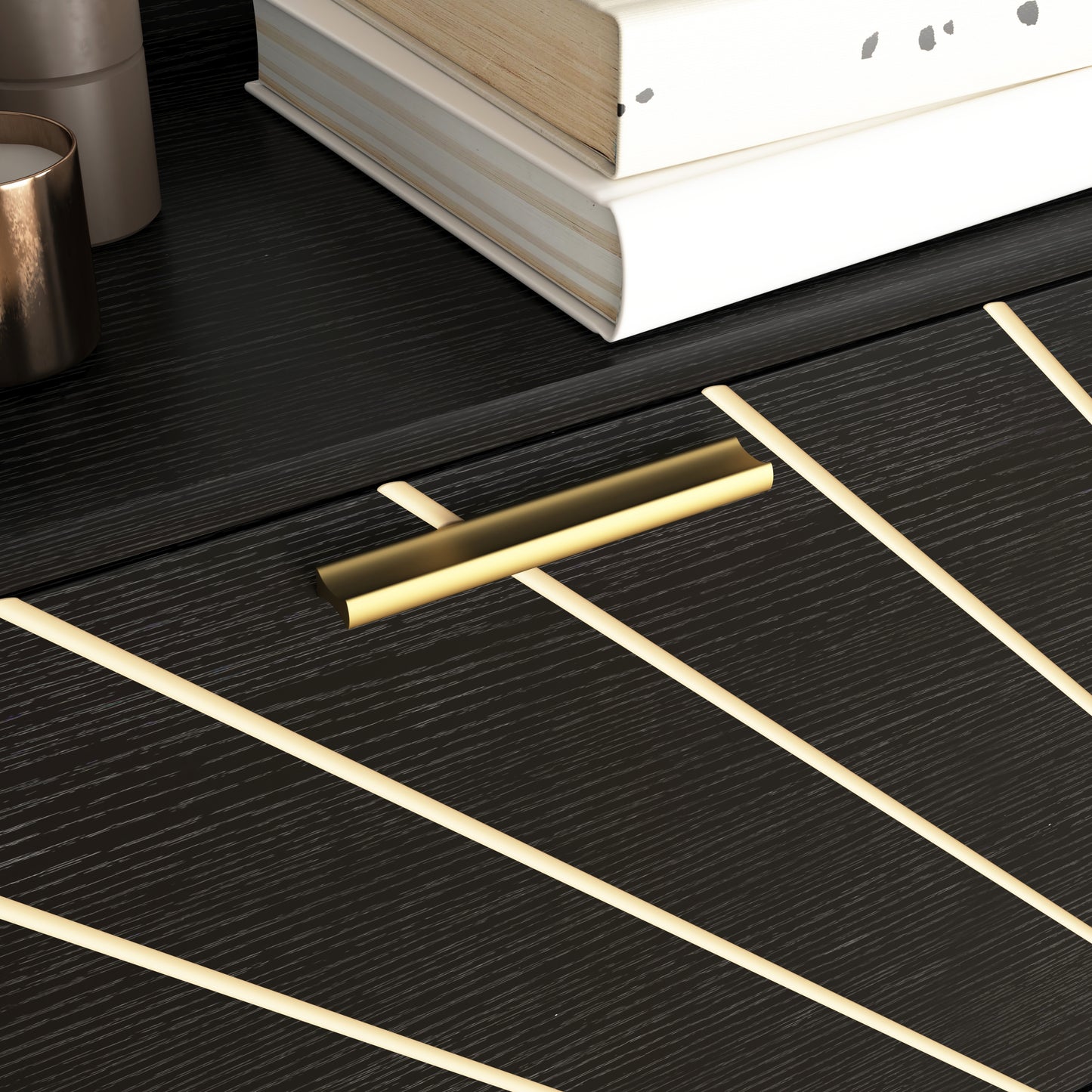 Slim Modern Shoe Storage Cabinet with 3 Flip Drawers and Open Shelves - Rustic Design Freestanding Organizer for Heels, Boots, and Slippers