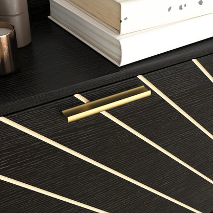 Slim Modern Shoe Storage Cabinet with 3 Flip Drawers and Open Shelves - Rustic Design Freestanding Organizer for Heels, Boots, and Slippers