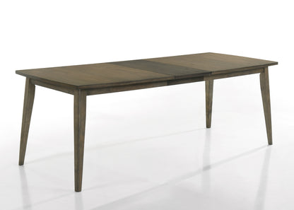 Rectangular Dining Table With Extension Leaf 88 Inch Walnut