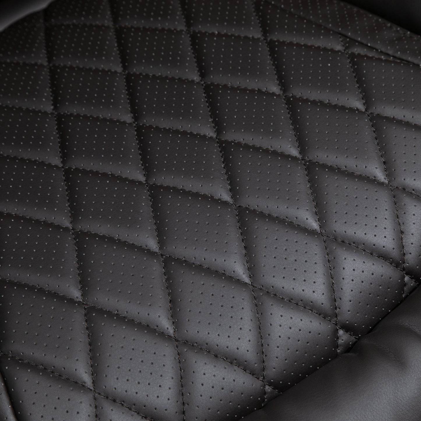 Brown Big and Tall Executive Office Chair with Wide Seat, High Back Design, Adjustable Height & Smooth Swivel Wheels