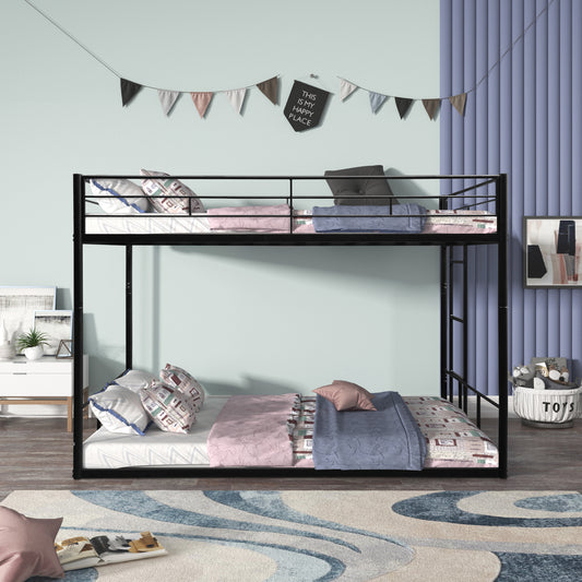 Space-Saving Twin Over Twin Bunk Bed for Kids