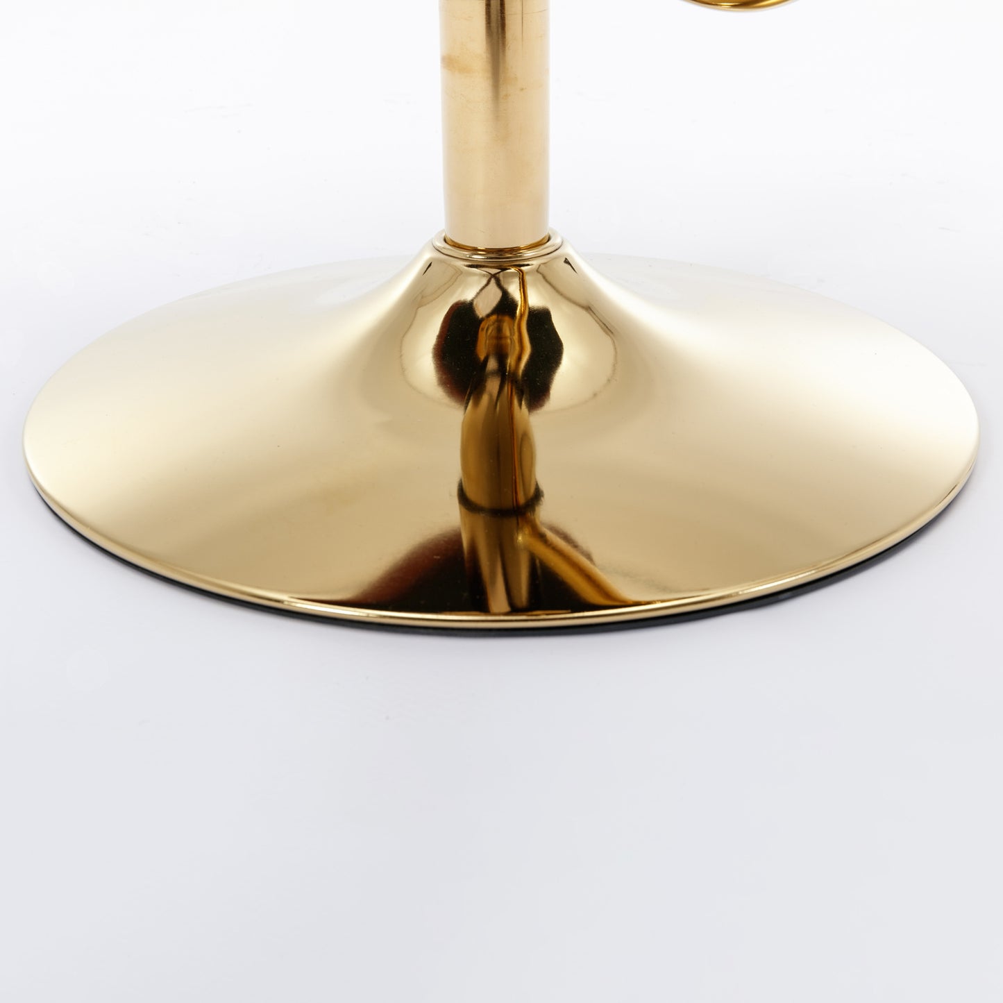 Swivel Barstools Adjustable PU Upholstered Wine Red 2 Pack