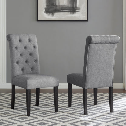 Six Piece Dining Set With Hairpin Table Color Options