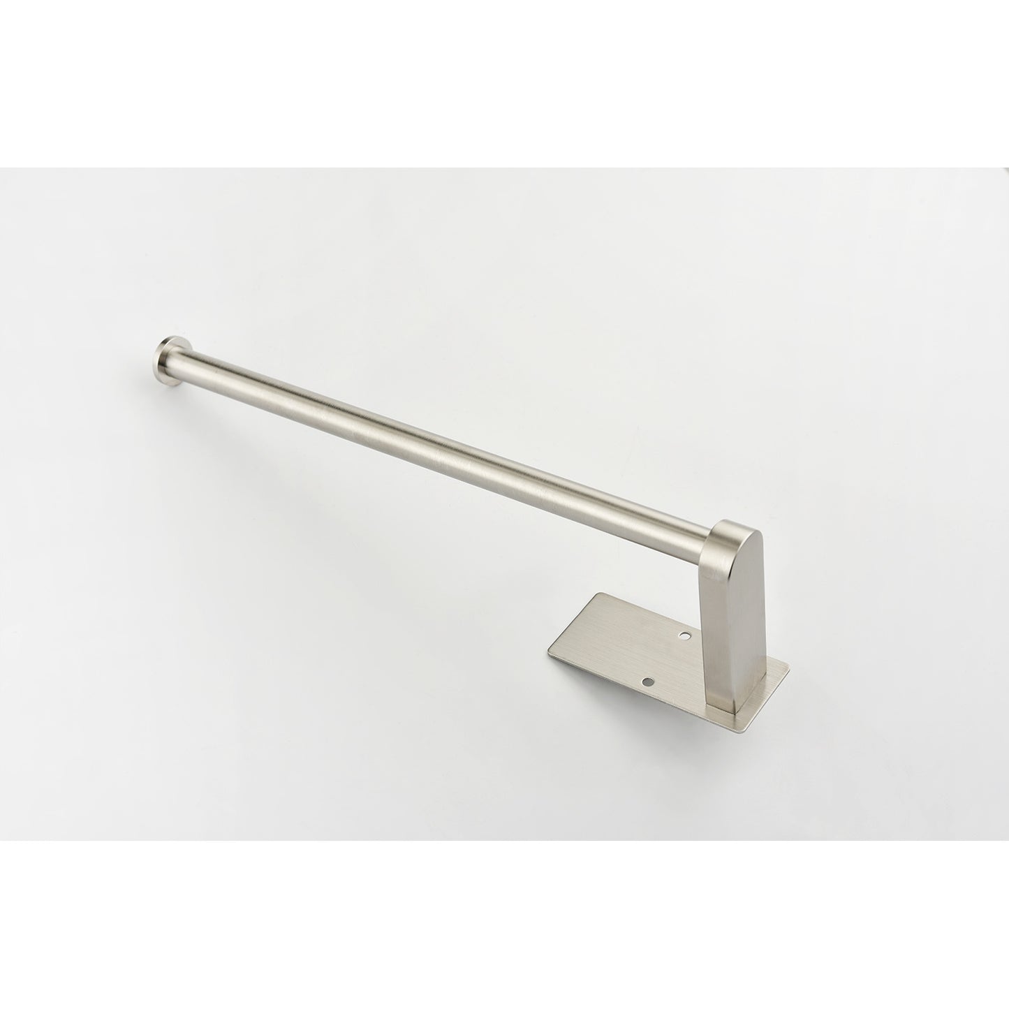 2 Pack Paper Towel Holder Wall Mount, Self-Adhesive or Drilled Paper Towel Holder Under Cabinet. Suitable for kitchen, bathroom, pantry