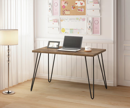 Taupe Rustic Oak Workstation