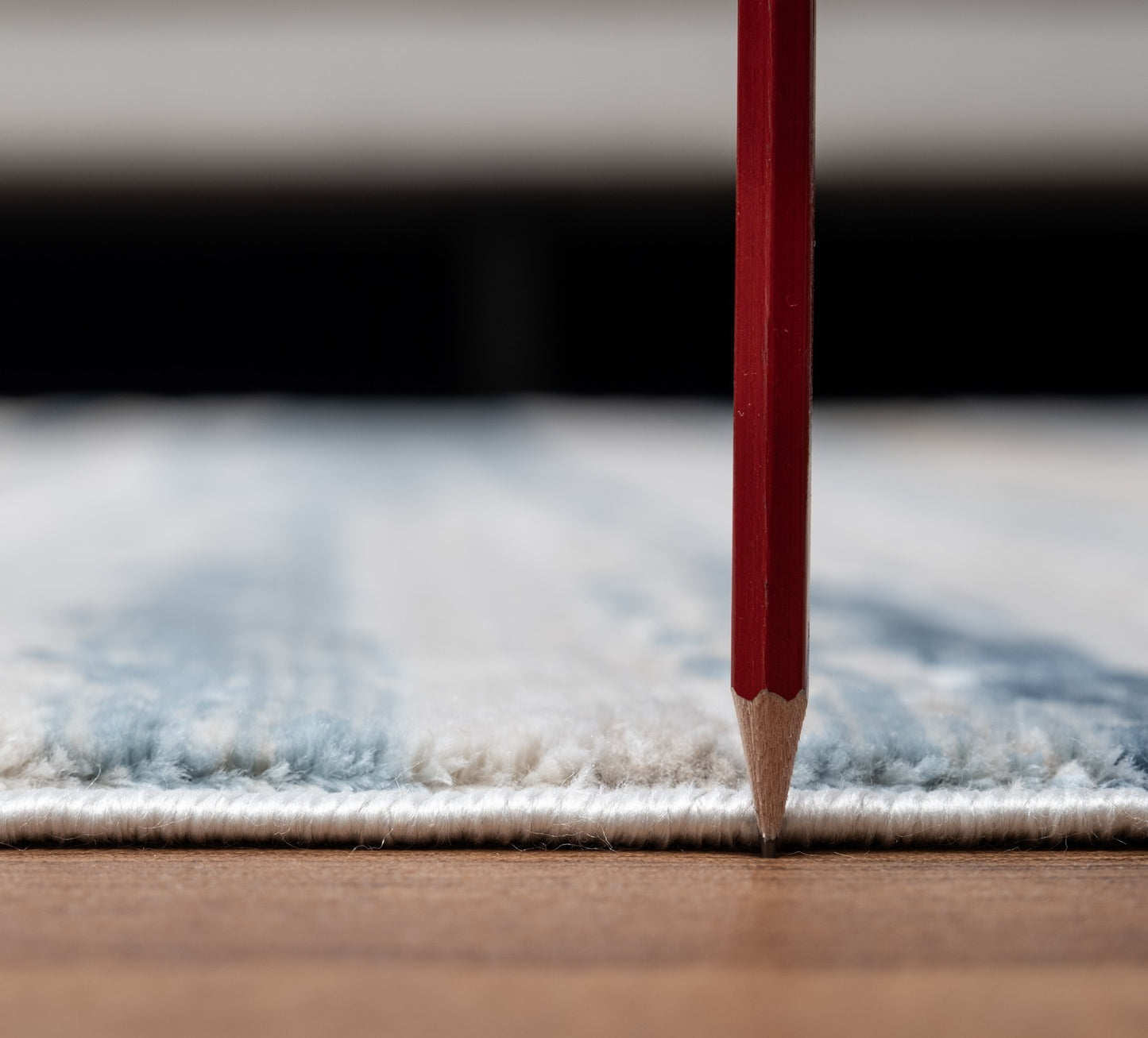 Abstract-Patterned Area Rug, 7'3 x 5'3, 0.31-In Pile, 100% Polyester, High-Traffic, Entryway, Ivory