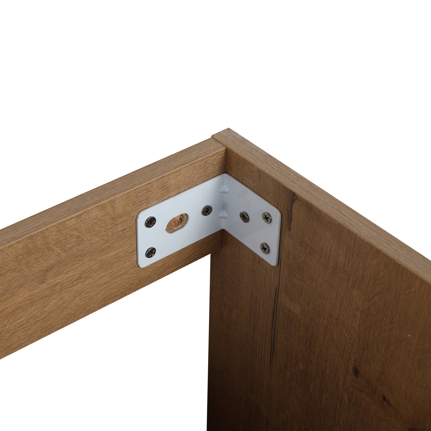 Modern 30-Inch Wall-Mounted Bathroom Vanity with Open Shelf - Vanity Cabinet Only (No Basin Included)