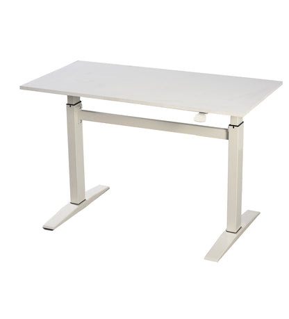 47" White Adjustable Standing Desk for Enhanced Productivity