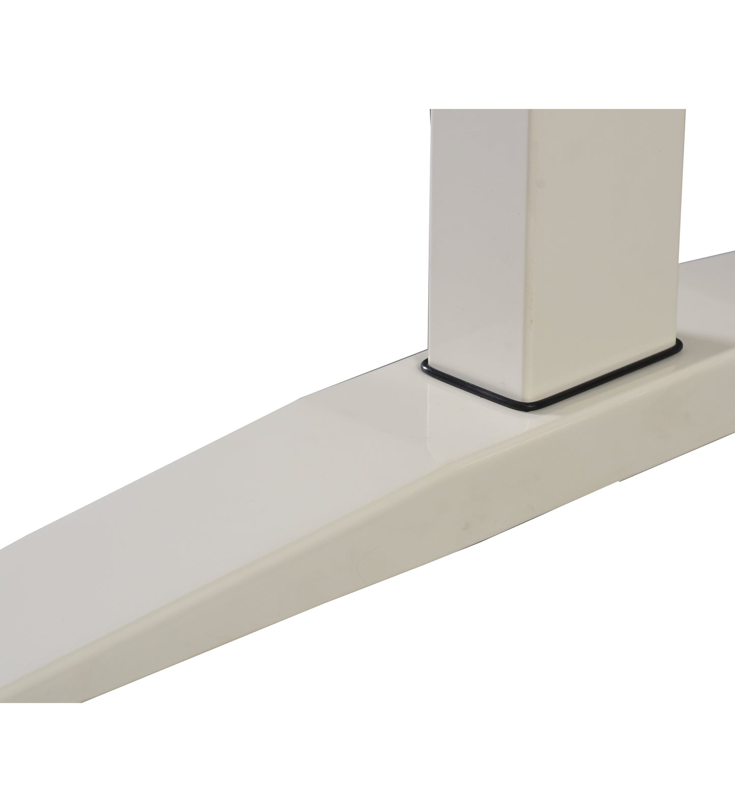 47" White Adjustable Standing Desk for Enhanced Productivity