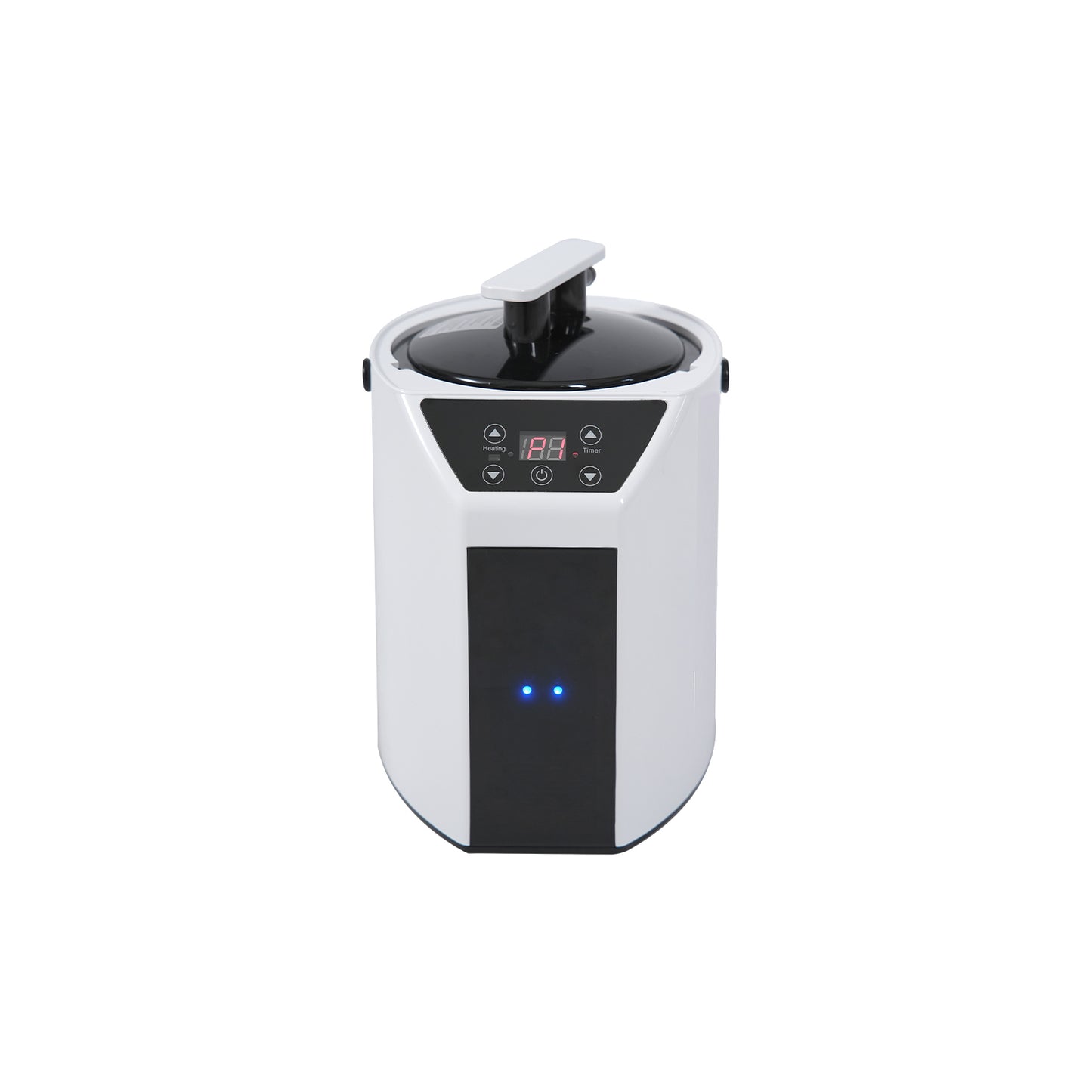 3.0L Tank Sauna Steam Generator, 360° Nozzles, 4 Gear Settings, Remote 90-Min Run Time White+Black