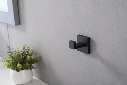 2 Pack Wall-Mounted Stainless Steel Bathroom Towel Hooks/Coat Hooks for Bathroom, Bedroom, Kitchen