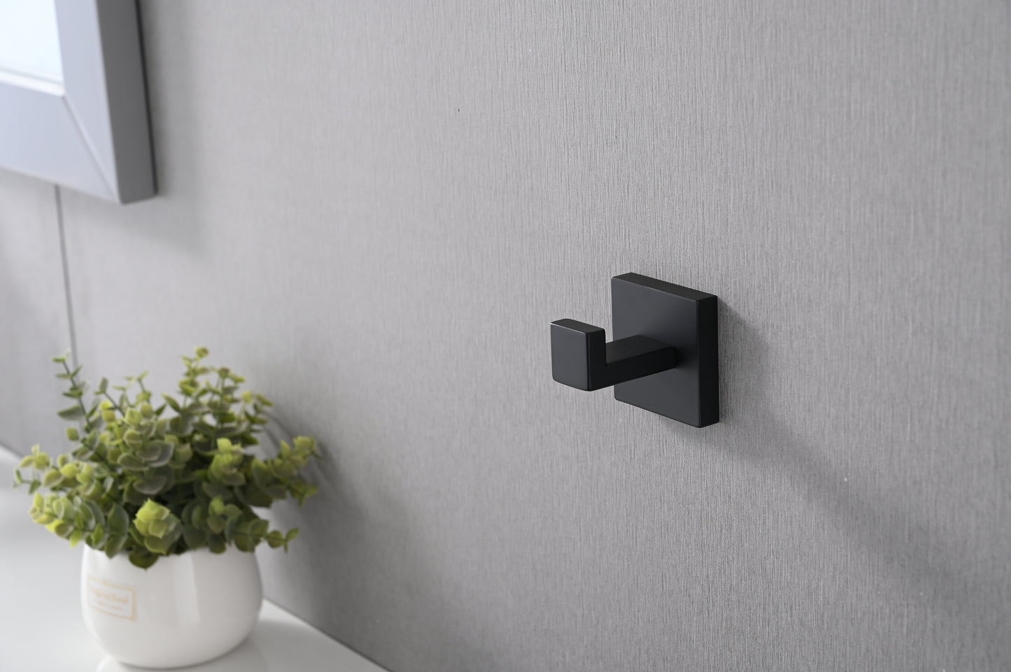 4 Pack Wall-Mounted Stainless Steel Bathroom Towel Hooks/Coat Hooks for Bathroom, Bedroom, Kitchen