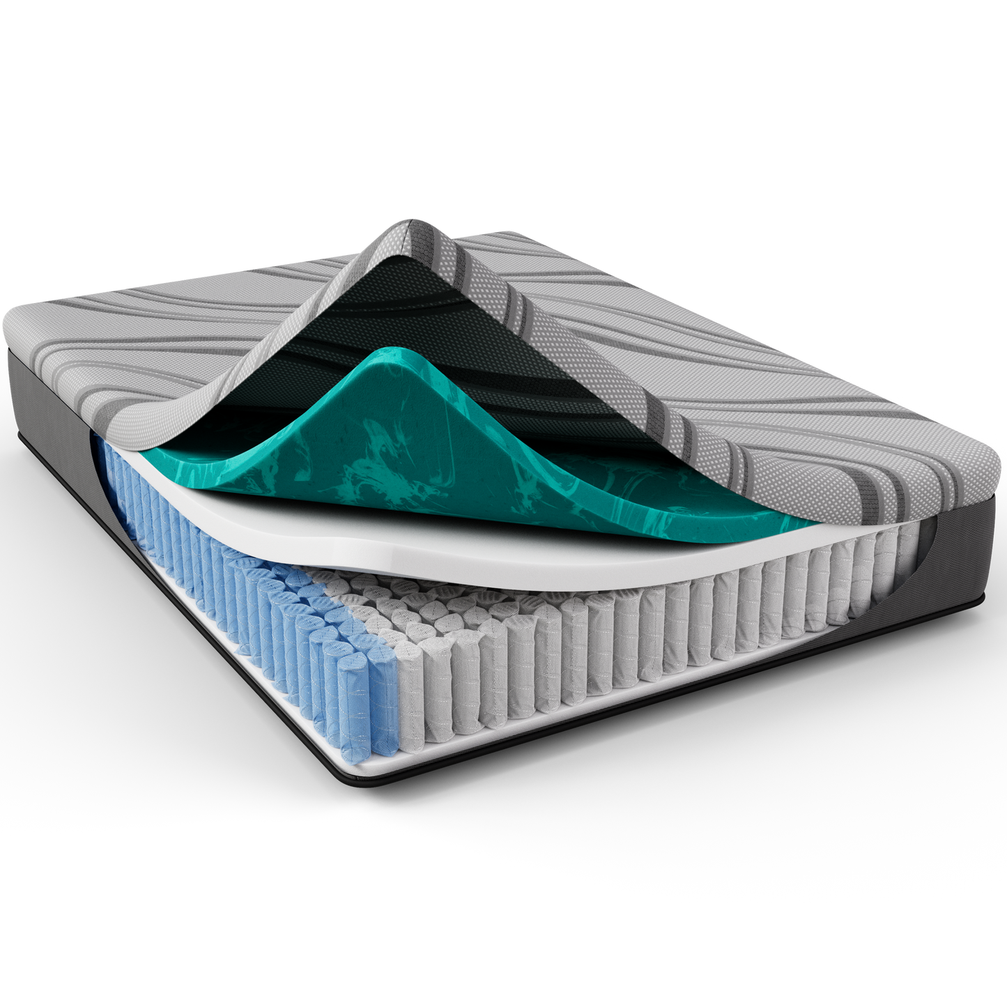 NL 12" Pro Gel Hybrid Medium Mattress (Eastern King)