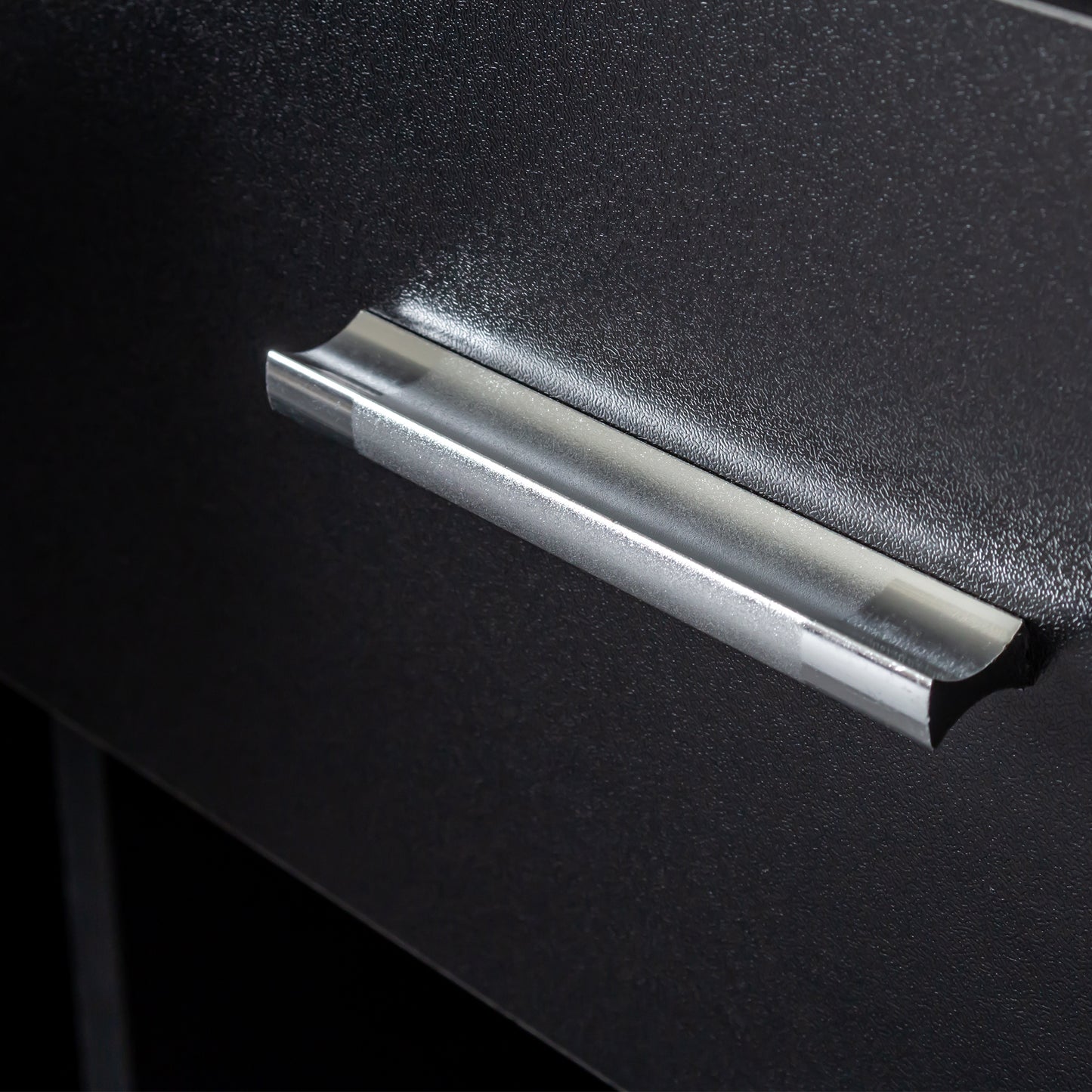 Vanity Desk for Hair Styling with Multi-Layer Storage and Large Capacity, Home Salon Black