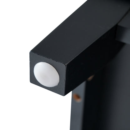 Compact 20-Inch Black Bathroom Vanity Cabinet with Ceramic Sink - Modern Design, Ample Storage, Soft-Close Door