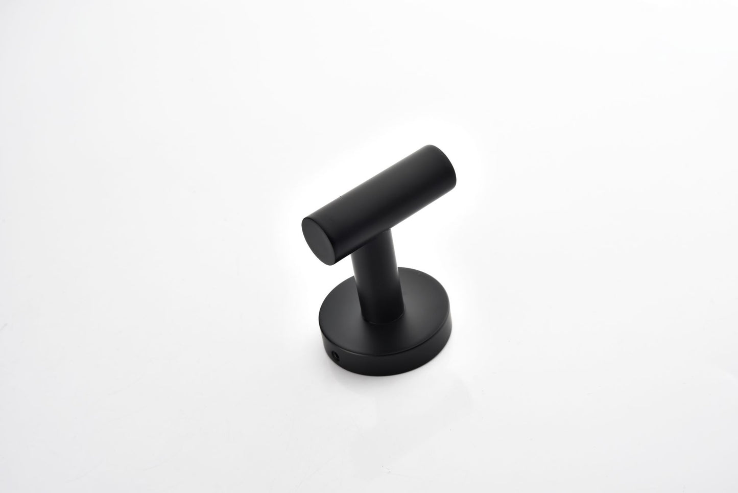 Bathroom Towel Hook Robe Hook Shower Kitchen Wall Hanging Hooks No Drill Wall Mount SUS 304 Stainless Steel Matt Black 6 Pack