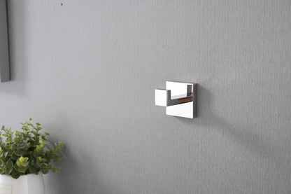 2 Pack Wall-Mounted Stainless Steel Bathroom Towel Hooks/Coat Hooks for Bathroom, Bedroom, Kitchen