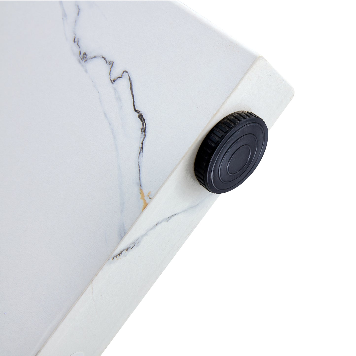 Round Dining Table 42Inch For Four To Six Modern MDF White