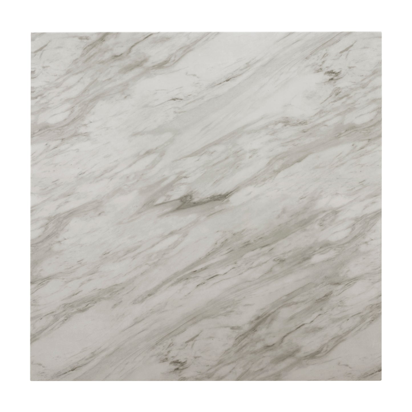 5Pc Counter Dining Set Faux Marble Velvet Chairs Black