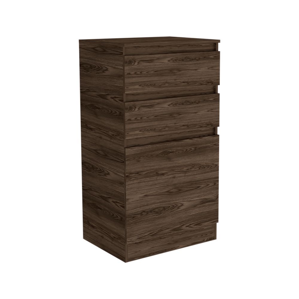 Asturias Jewelry Organizer Dresser in Dark Walnut Finish