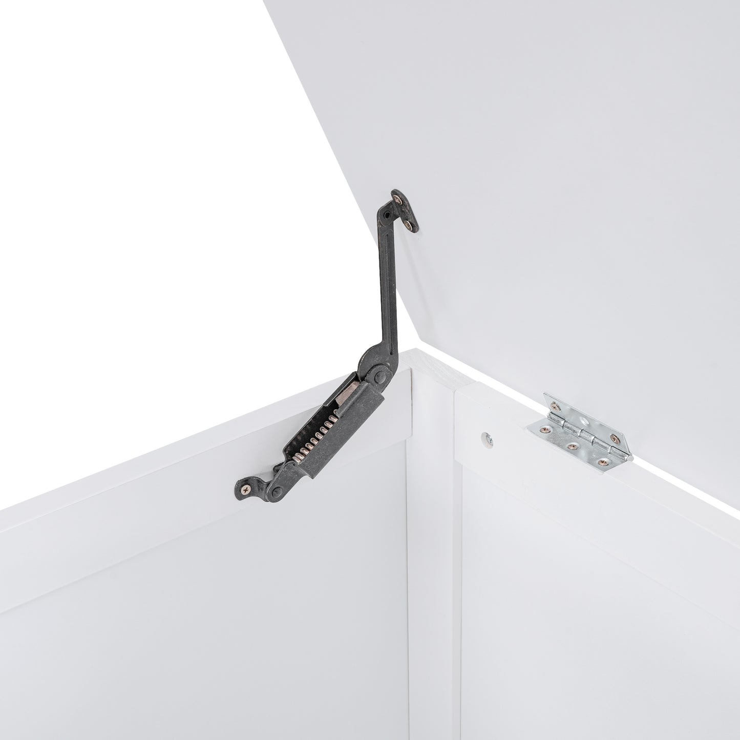 Elegant Twin Size Daybed with Storage and USB Charging, White