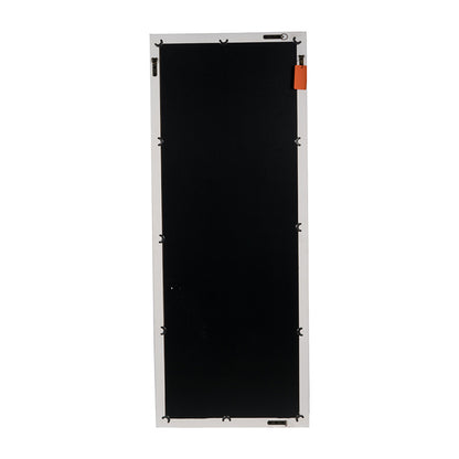 Elegant 59" Distressed White Full Body Floor Mirror for Home Decor