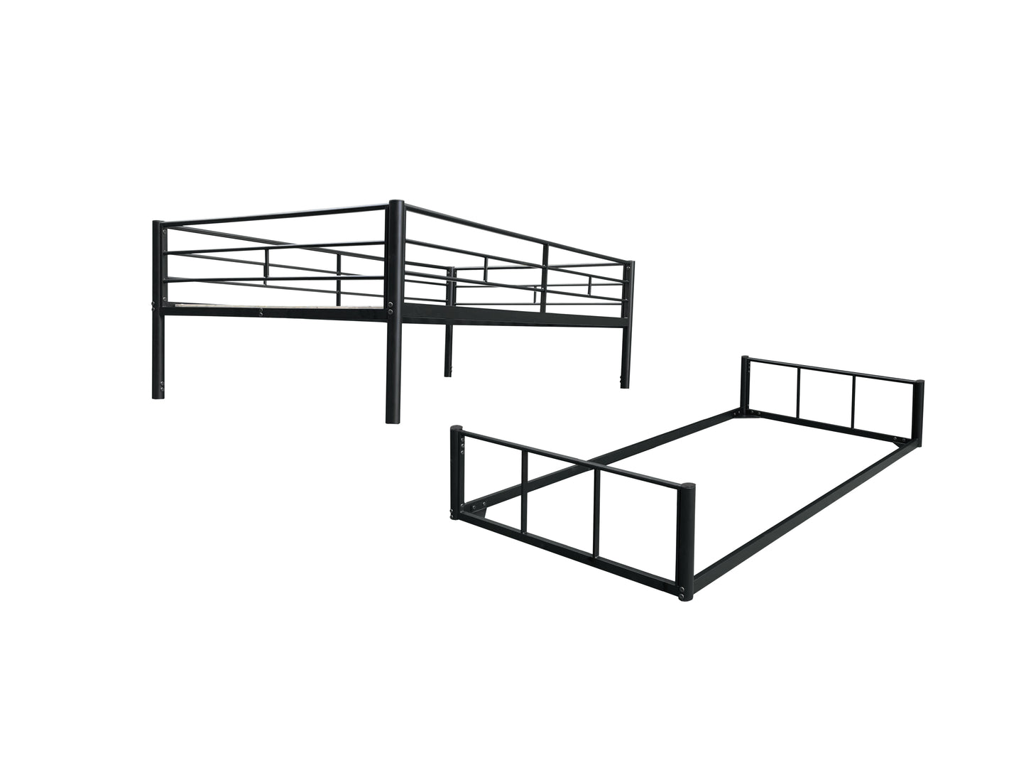 Space-Saving Twin Over Twin Bunk Bed for Kids