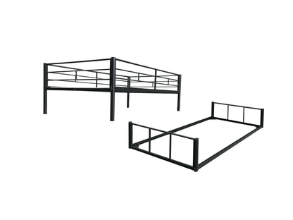 Space-Saving Twin Over Twin Bunk Bed for Kids