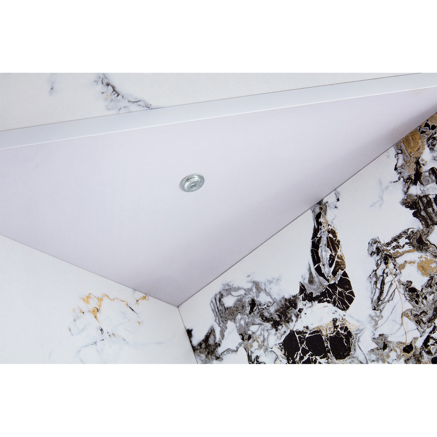 Round Dining Table 42Inch For Four To Six Modern MDF White