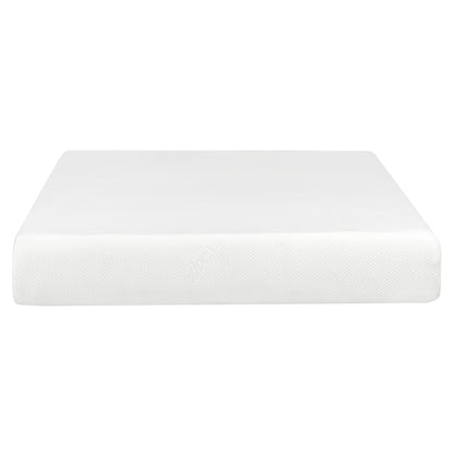 Deluxe 10-Inch Twin XL Gel Memory Foam Mattress with Aloe Vera Cover and Breathable Design