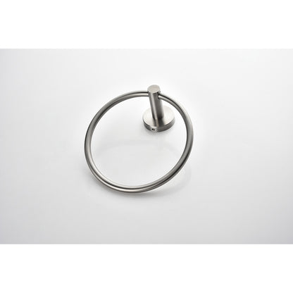 6 Piece Stainless Steel Bathroom Towel Rack Set Wall Mount