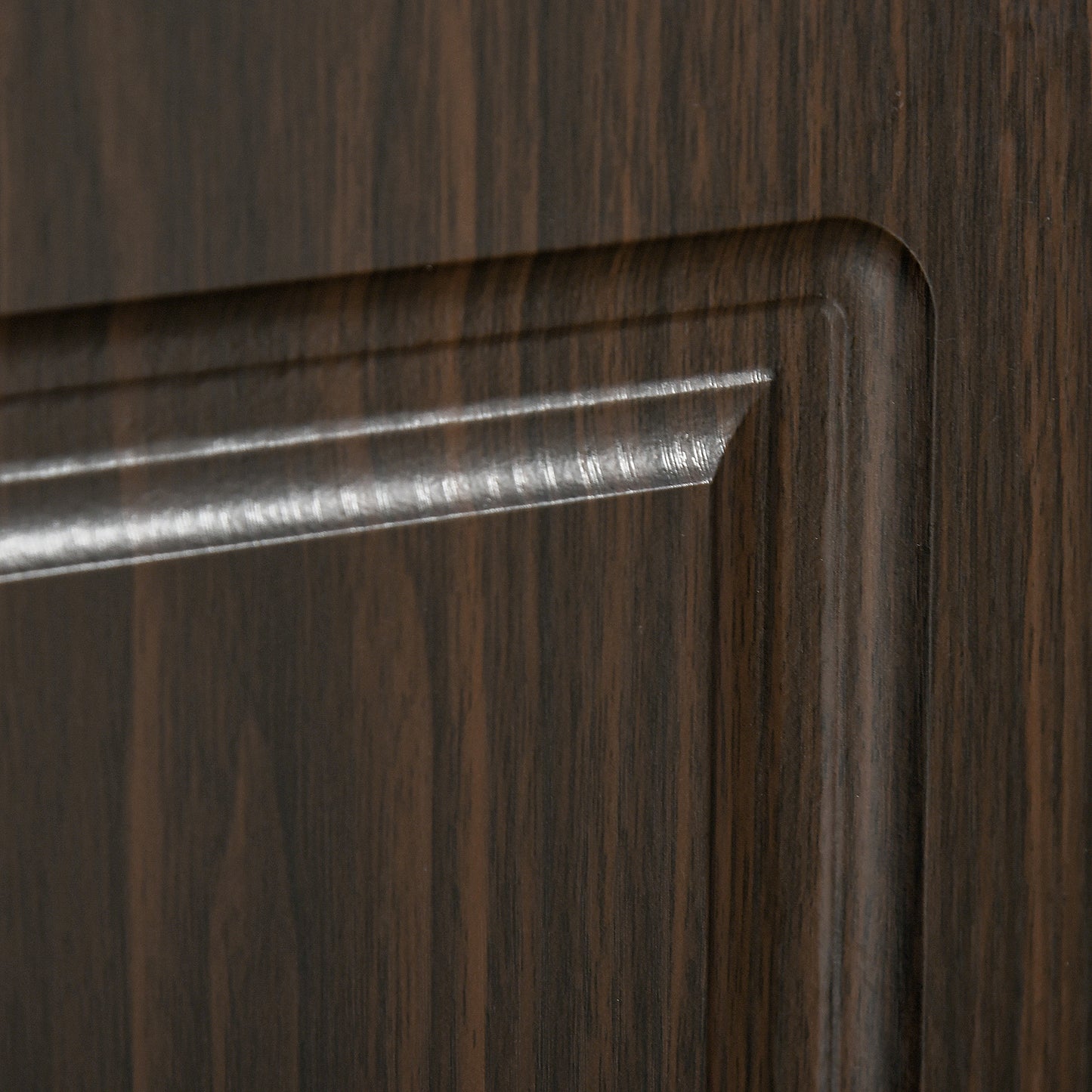 Freestanding 71" Kitchen Storage Cabinet with 4 Doors and Wide Drawer for Dining Room or Office