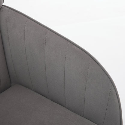 Elegant Ergonomic Swivel Office Chair with Golden Base and Memory Foam Cushion for Ultimate Comfort