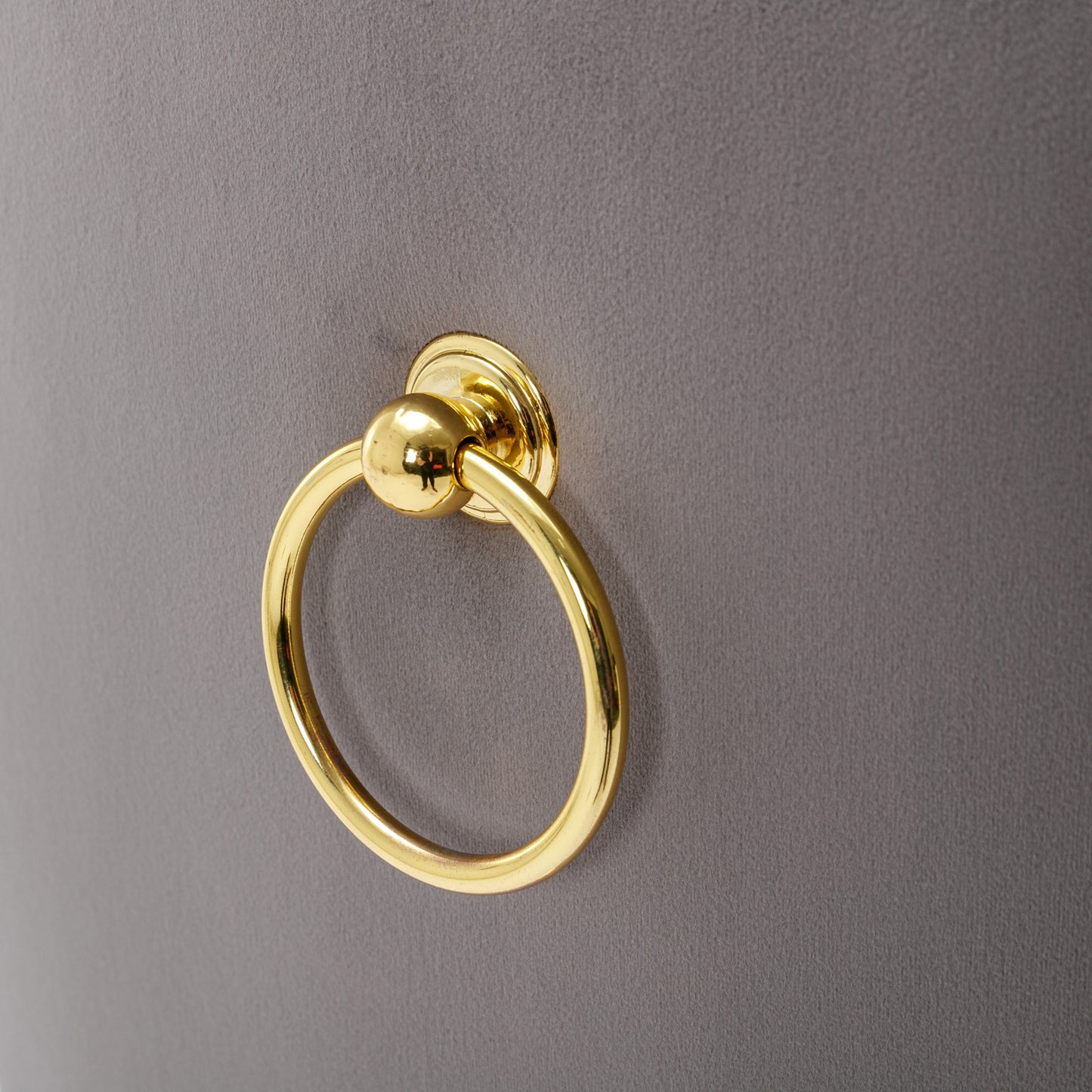 A&A Furniture Velvet Bar Stools Set Of 2 Adjustable Gray