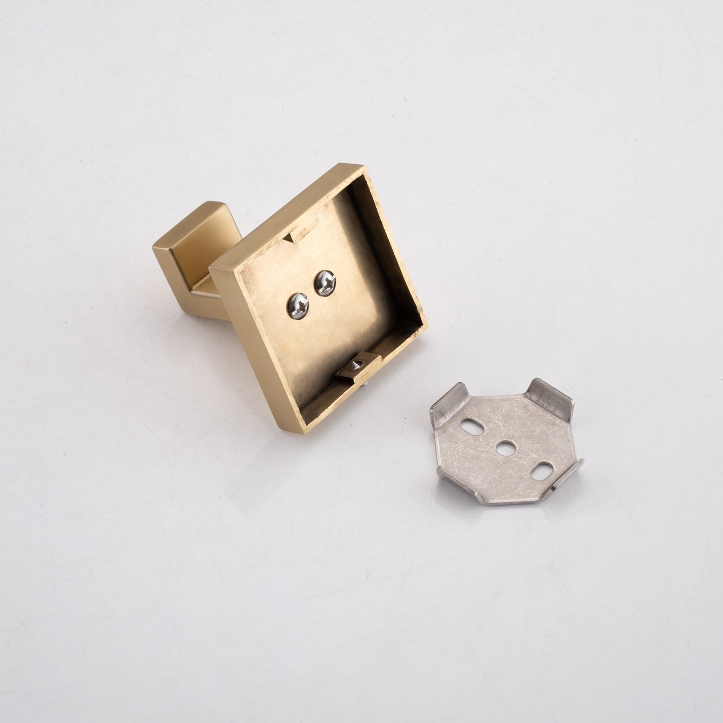 6 Pack Wall-Mounted Stainless Steel Bathroom Towel Hooks/Coat Hooks for Bathroom, Bedroom, Kitchen