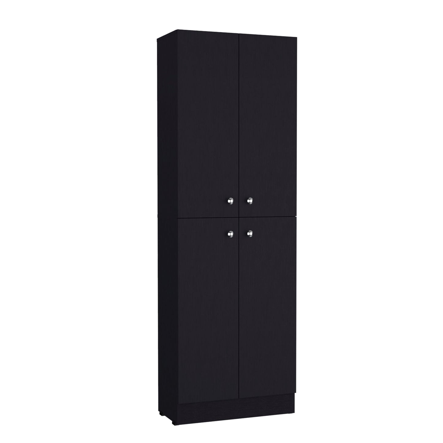 Modern 71" Freestanding Kitchen Pantry Cabinet with Adjustable Shelves and Double Doors for Versatile Storage
