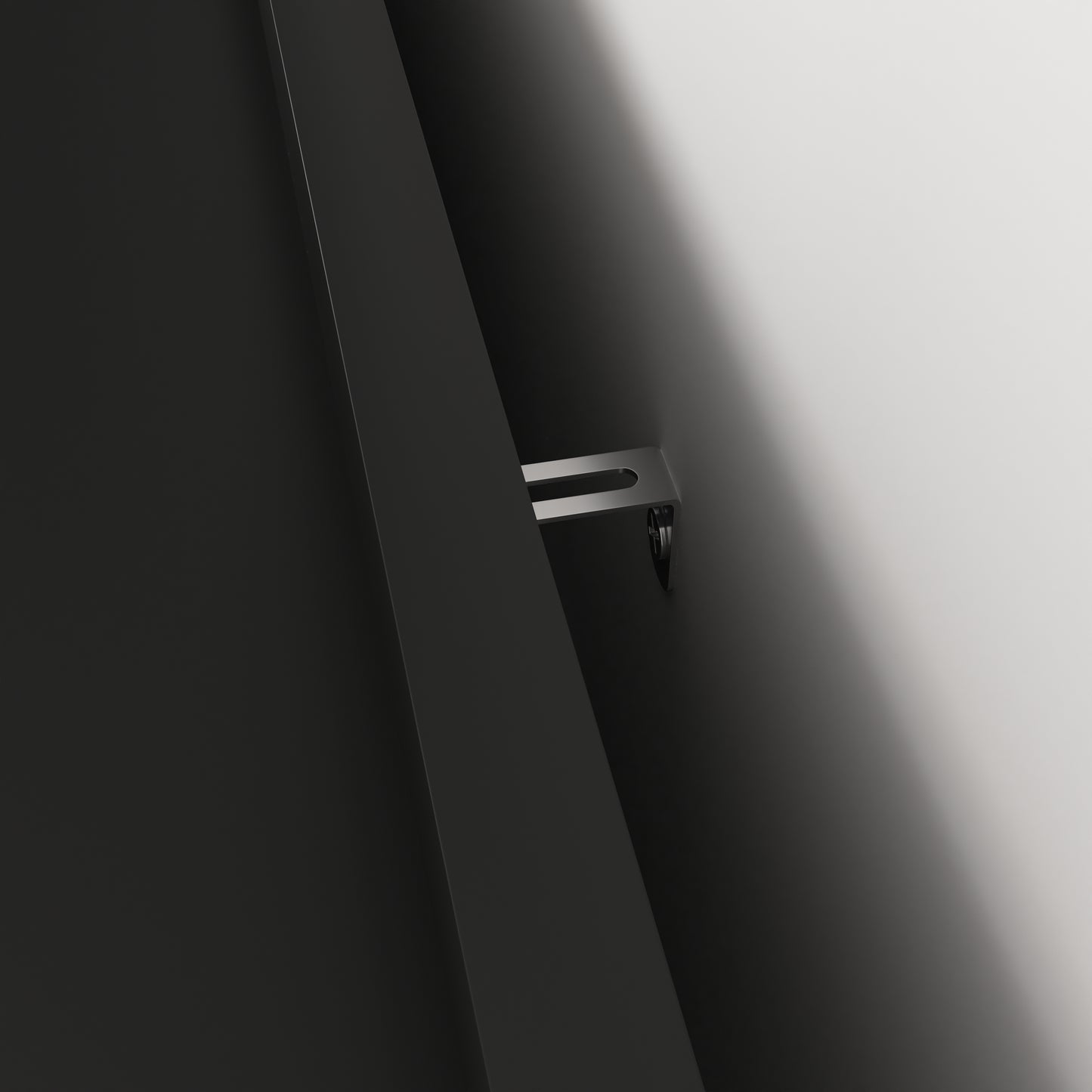 Sideboard Buffet Cabinet, Black Storage Cabinet with Red Doors , 2 Drawers with unique panel styling and 2 Open Storage Compartment, Modern Coffee Bar Cabinet Accent Cabinet for Kitchen, Dining Room,