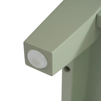 Compact 20-Inch Green Bathroom Vanity Cabinet with Ceramic Sink - Stylish Storage Solution for Small Spaces