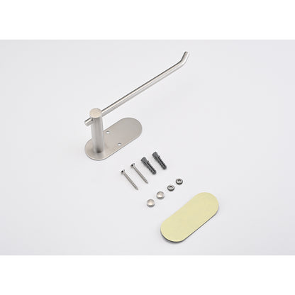 Paper Towel Holder - Self-Adhesive or Drilling, stainless steel wall-mounted paper towel holder for kitchen, bathroom
