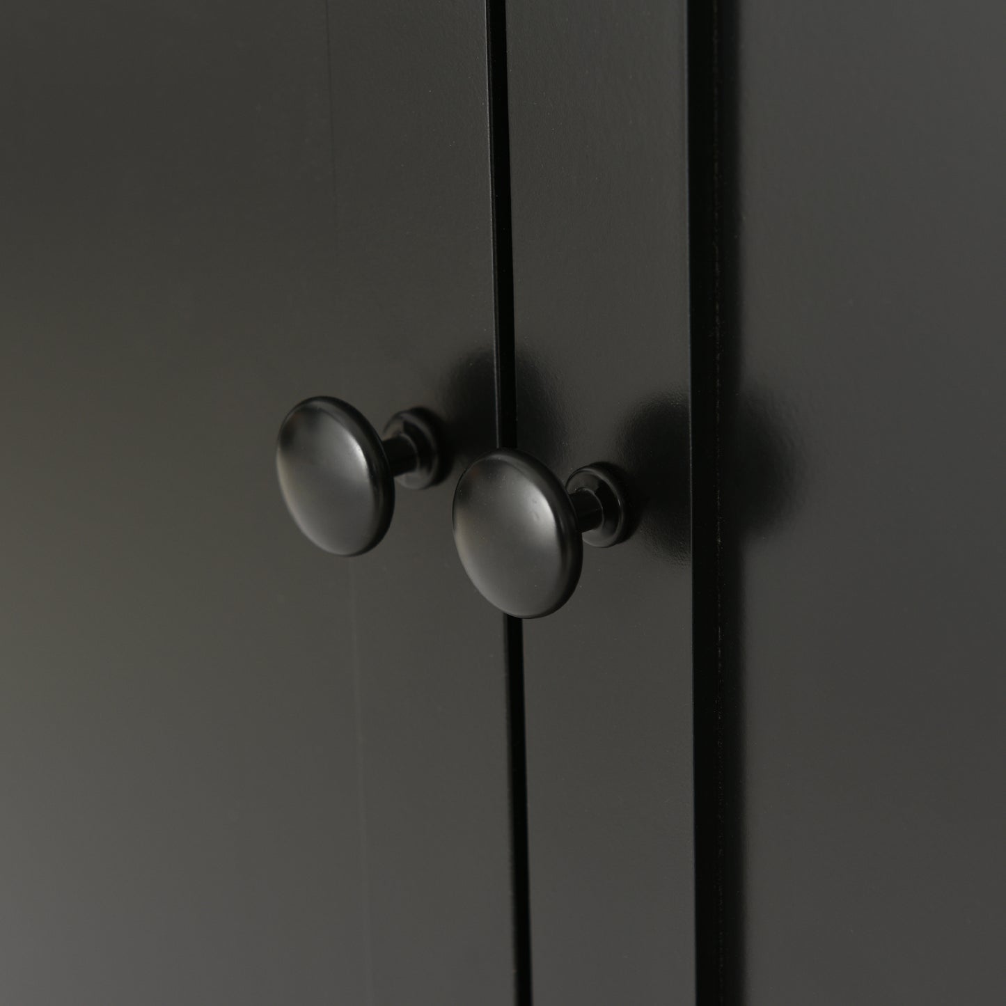 Versatile Kitchen Island Cart with Locking Wheels, Solid Wood Top, Ample Storage and Spice Rack (Black)