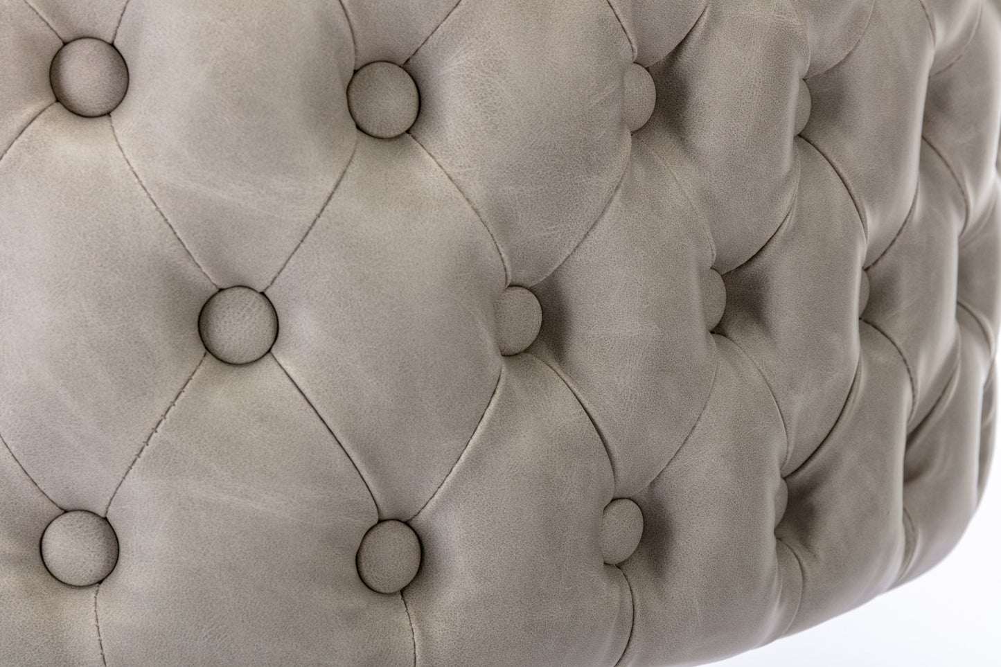 AA Furniture Swivel Bar Stools Adjustable Upholstered Beige