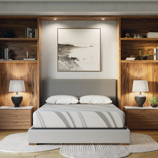 NL 10" Medium Gel Foam Mattress - California King