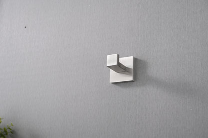 2 Pack Wall-Mounted Stainless Steel Bathroom Towel Hooks/Coat Hooks for Bathroom, Bedroom, Kitchen