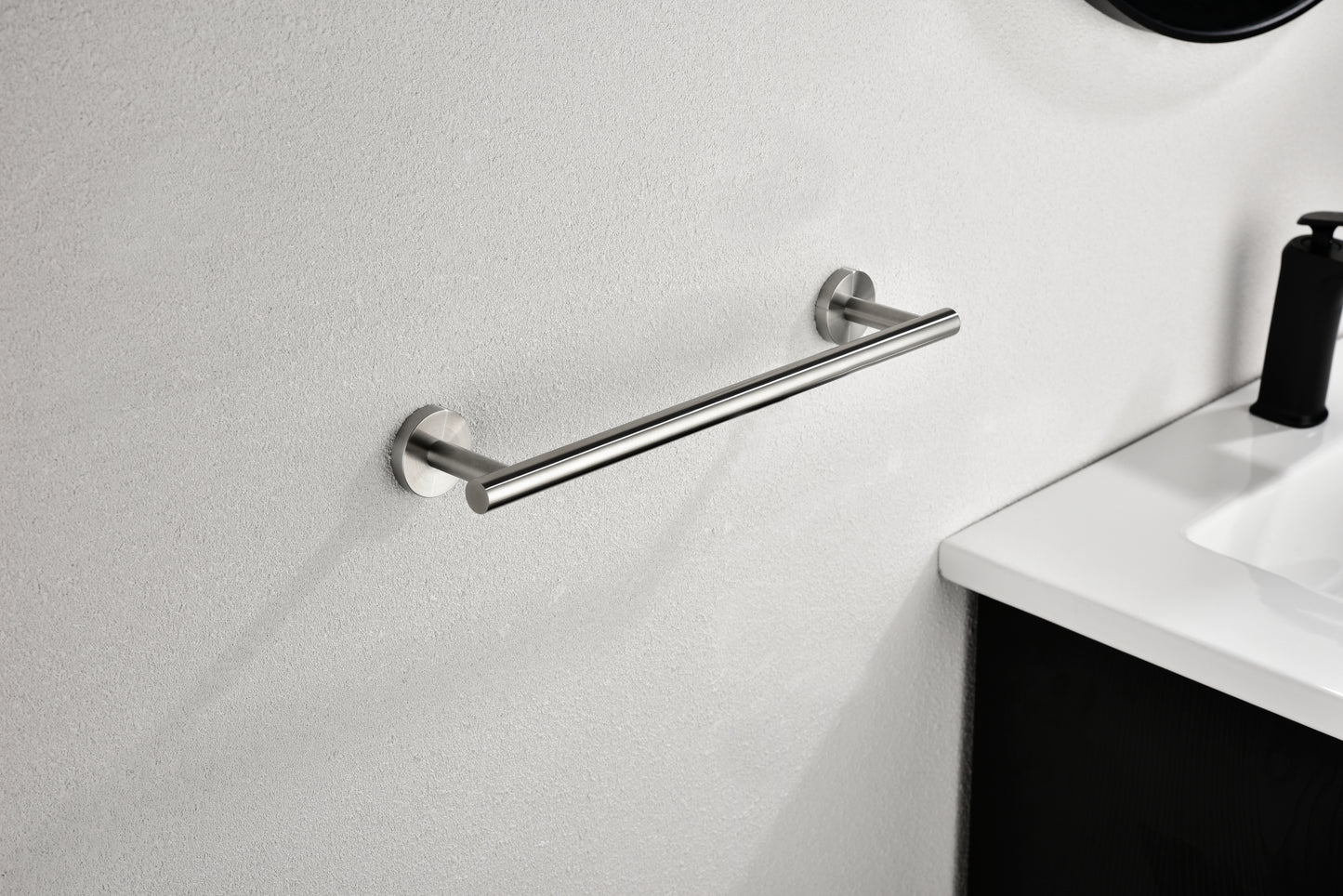 6 Piece Stainless Steel Bathroom Towel Rack Set Wall Mount