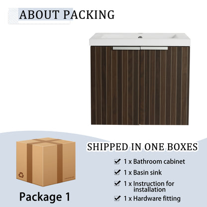 60-Inch Modern Bathroom Vanity with Soft Close Doors and Dual Sink - Eco-Friendly Design with Ample Storage Shelves