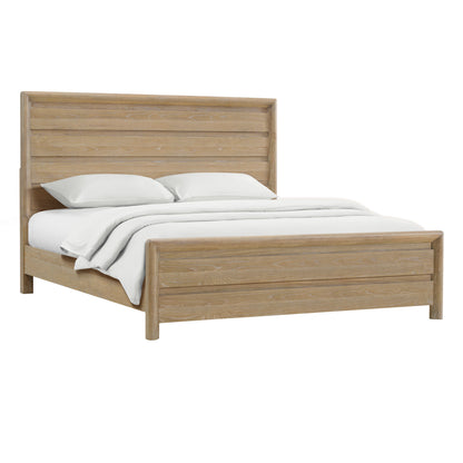 Clove Tan Queen Panel Bed by Wallace & Bay