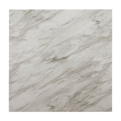 Counter Height Dining Set Table Tufted Chairs Wood Black