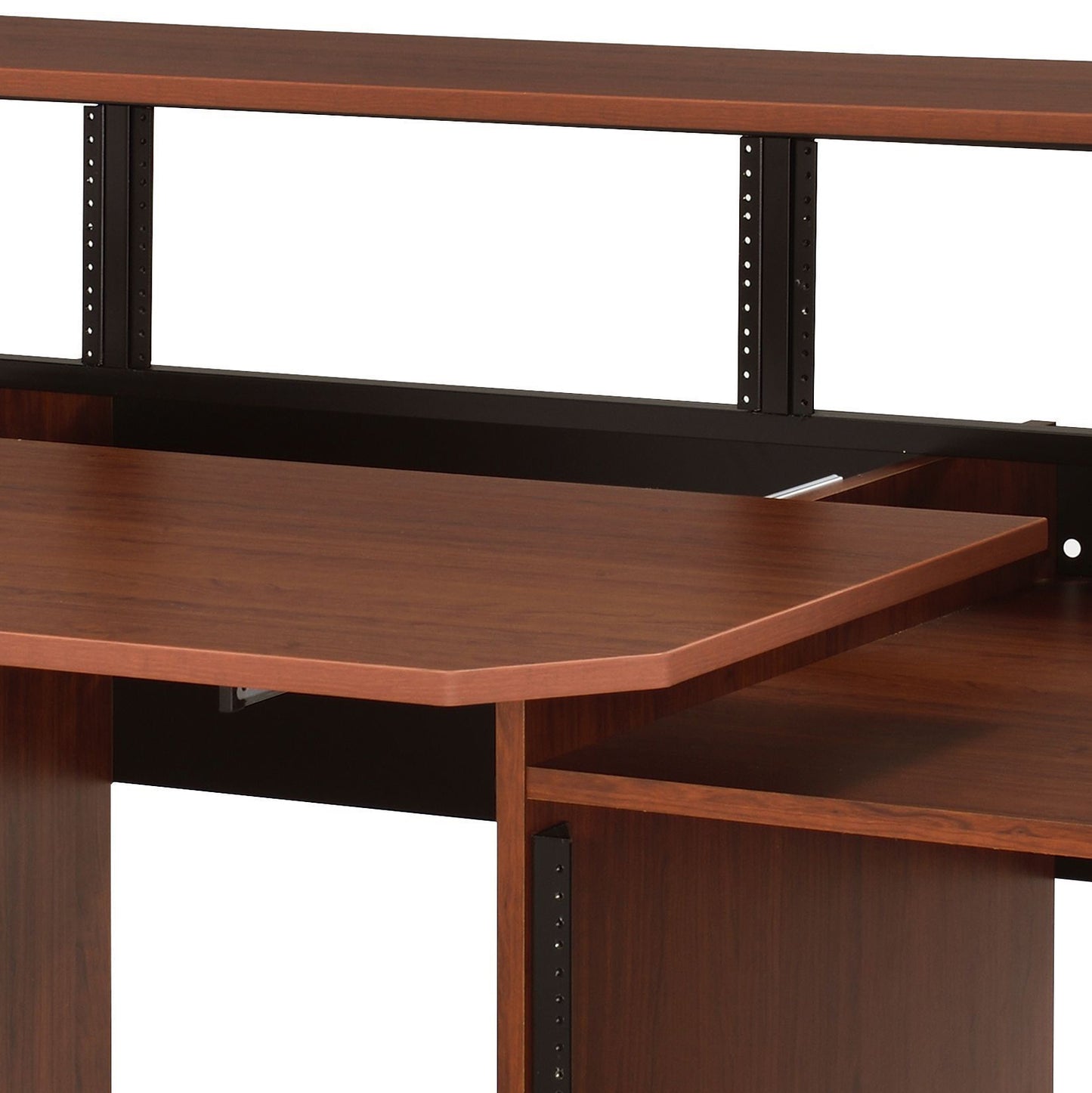 Cherry Wood Music Desk with Headphone Organizer