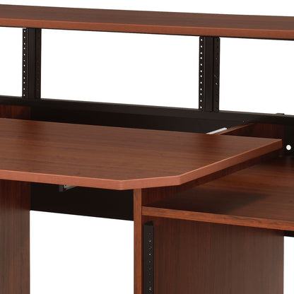 Cherry Wood Music Desk with Headphone Organizer